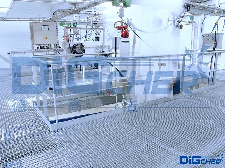 高壓水自動化罐車清洗系統作業平臺