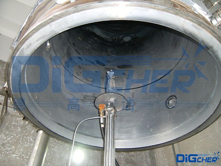 多晶硅還原爐鐘罩清洗后