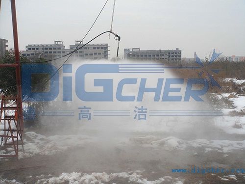 高壓清洗機在礦井生產(chǎn)中的的除塵應用